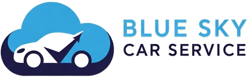 Blue Sky Car Service Logo